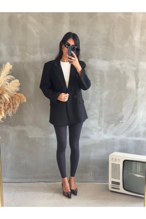 220233 TOPTAN SİYAH CEKET