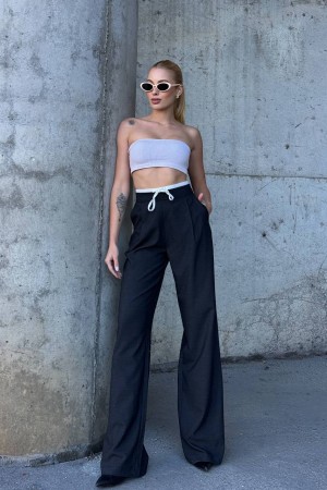 220239 TOPTAN SİYAH PANTOLON