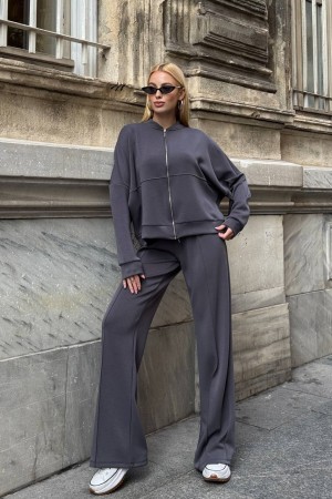 220271 TOPTAN ANTRASİT EŞOFMAN TAKIM