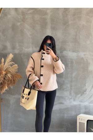 220293 beige JACKET