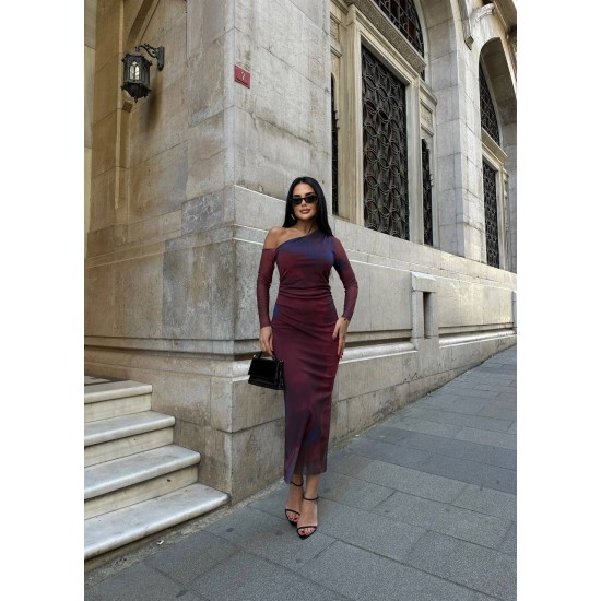 220329 TOPTAN DESENLİ ELBİSE