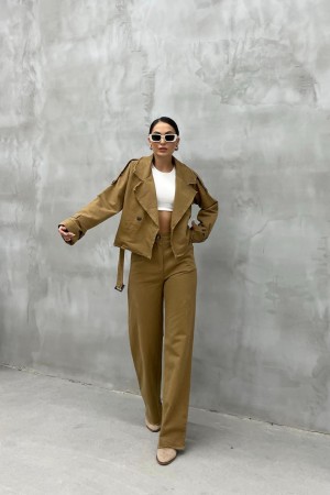 220376 TOPTAN HAKİ PANTOLON TAKIM