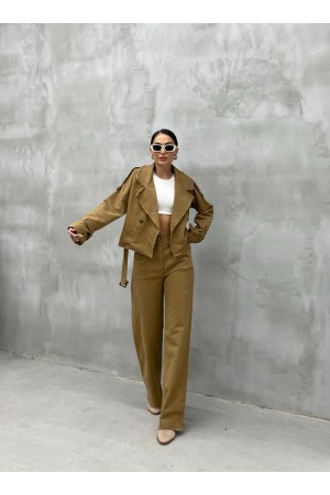 220376 TOPTAN HAKİ PANTOLON TAKIM