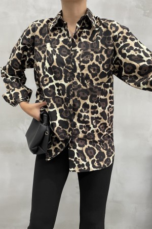 220391 leopard SHIRT