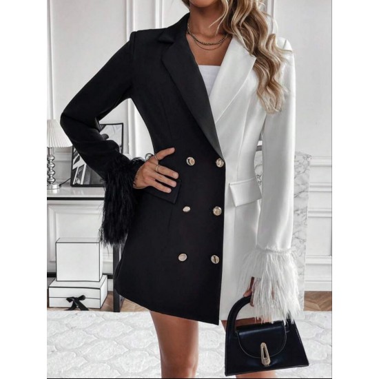 220392 TOPTAN SİYAH ELBİSE