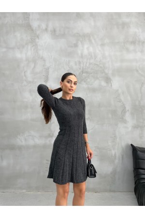 220395 TOPTAN SİYAH ELBİSE