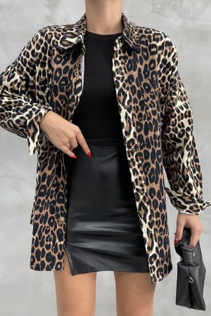 220397 leopard SHIRT