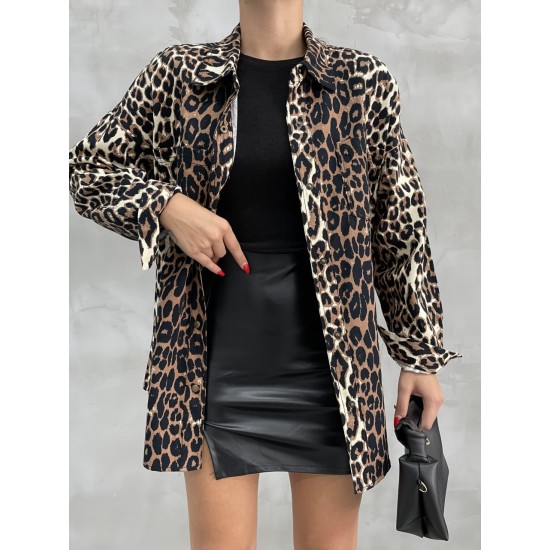220397 leopard SHIRT