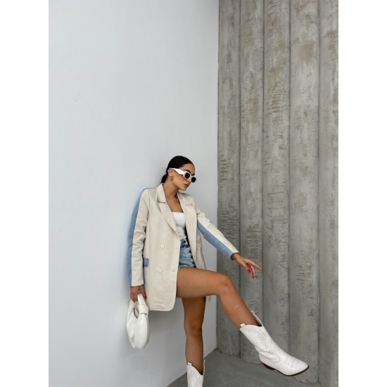 220398 beige JACKET