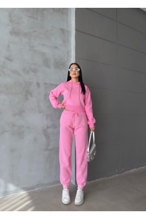 220401 TOPTAN PEMBE EŞOFMAN TAKIM