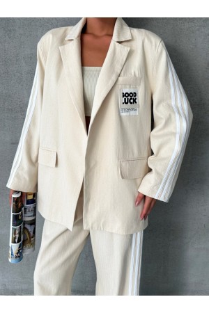 220404 TOPTAN BEJ PANTOLON TAKIM