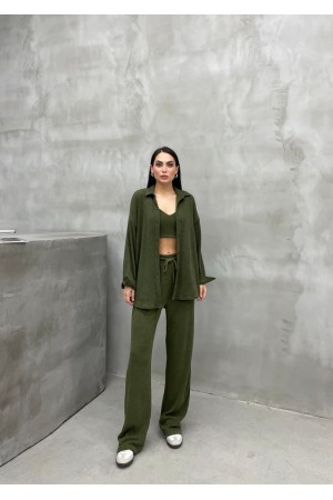 220407 TOPTAN HAKİ PANTOLON TAKIM