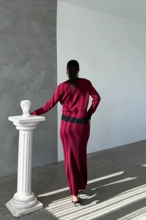 220440 TOPTAN BORDO ETEK TAKIM