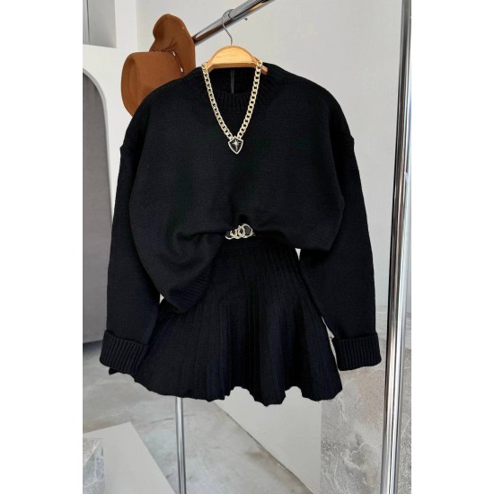 220446 black Skirt