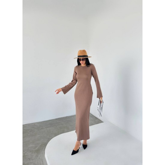 220456 TOPTAN VİZON ELBİSE