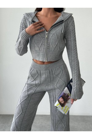 220479 TOPTAN GRİ PANTOLON TAKIM