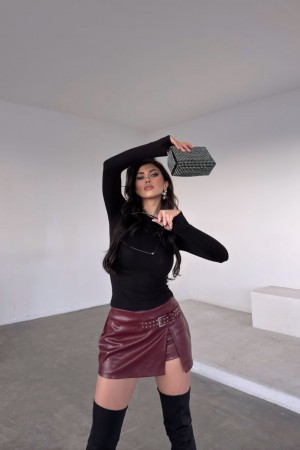 220538 TOPTAN SİYAH BLUZ