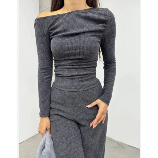 220553 TOPTAN ANTRASİT PANTOLON TAKIM