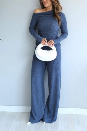 220557 TOPTAN LACİVERT PANTOLON TAKIM