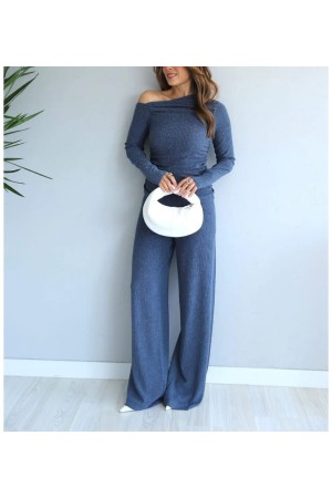 220557 TOPTAN LACİVERT PANTOLON TAKIM