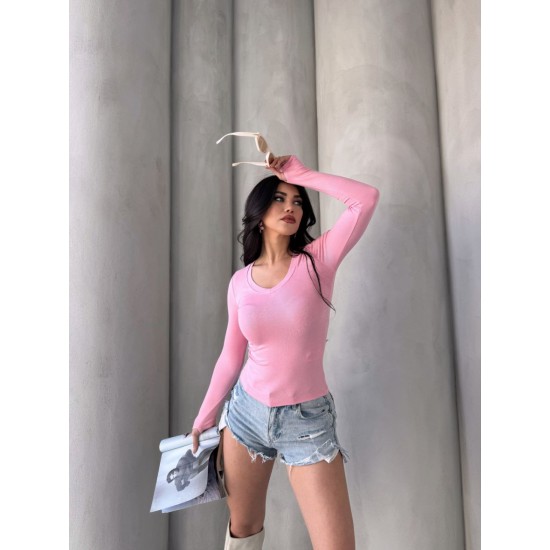 220564 pink BLOUSE
