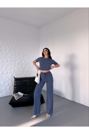 220567 TOPTAN LACİVERT PANTOLON TAKIM