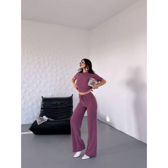 220571 dried rose Pants suit