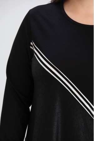 220579 TOPTAN SİYAH TUNİK