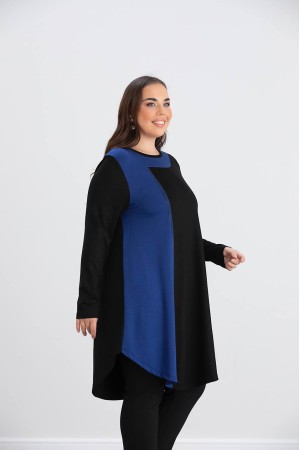 220584 TOPTAN SİYAH TUNİK
