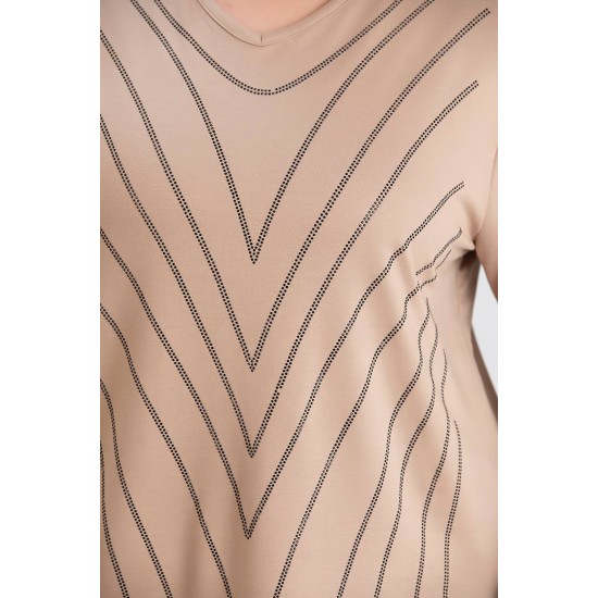 220592 beige BLOUSE