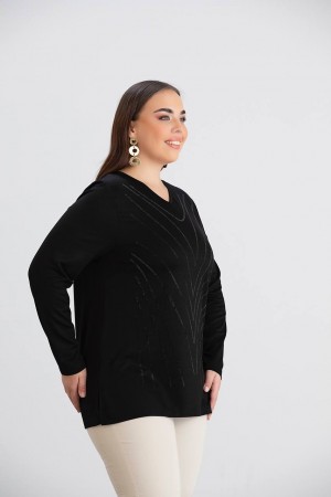 220593 black BLOUSE