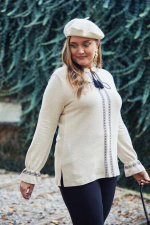 220630 TOPTAN BEJ BLUZ