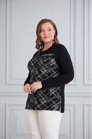 220632 TOPTAN SİYAH BLUZ