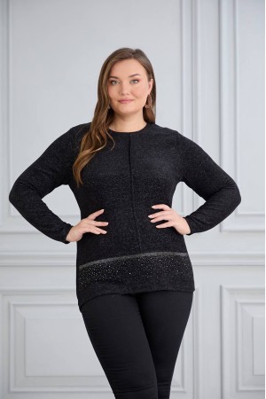 220637 TOPTAN SİYAH BLUZ