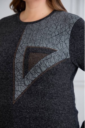 220648 TOPTAN SİYAH BLUZ