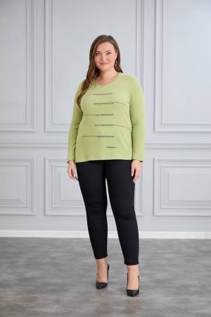 220657 GREEN BLOUSE