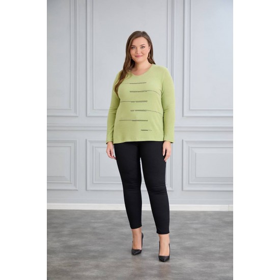 220657 GREEN BLOUSE