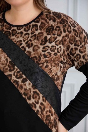 220663 leopard BLOUSE