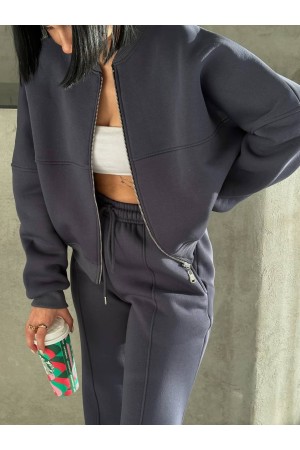 220736 TOPTAN ANTRASİT EŞOFMAN TAKIM