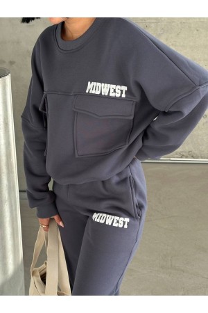 220740 TOPTAN ANTRASİT EŞOFMAN TAKIM