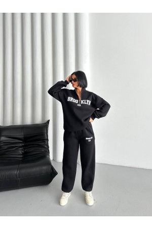 220750 TOPTAN BORDO EŞOFMAN TAKIM