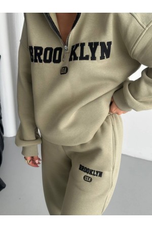 220754 TOPTAN BORDO EŞOFMAN TAKIM