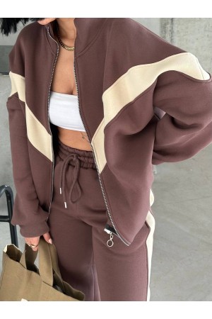 220759 burgundy Track suitcase