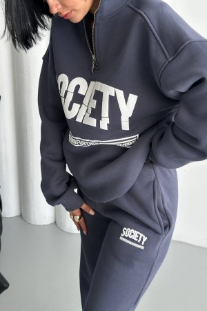 220762 TOPTAN ANTRASİT EŞOFMAN TAKIM