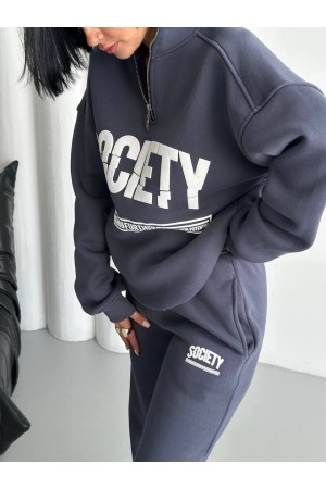 220762 anthracite Track suitcase