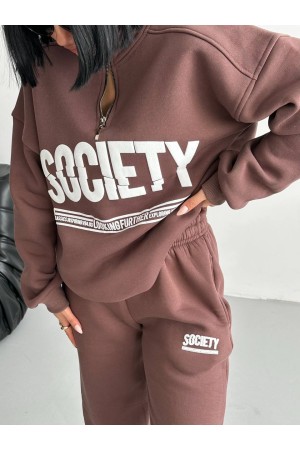 220765 coffee Track suitcase