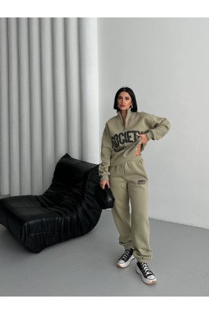 220766 khaki Track suitcase