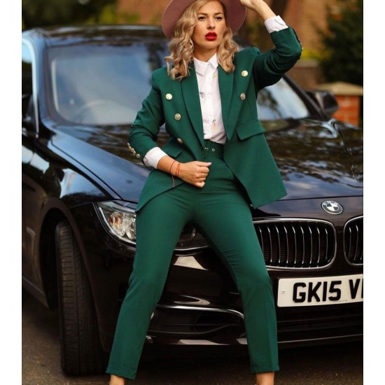 220860 Emerald Green Pants suit