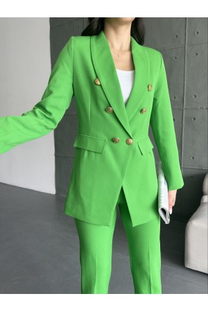 220861 GREEN Pants suit