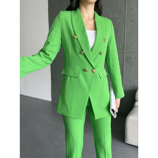 220861 GREEN Pants suit